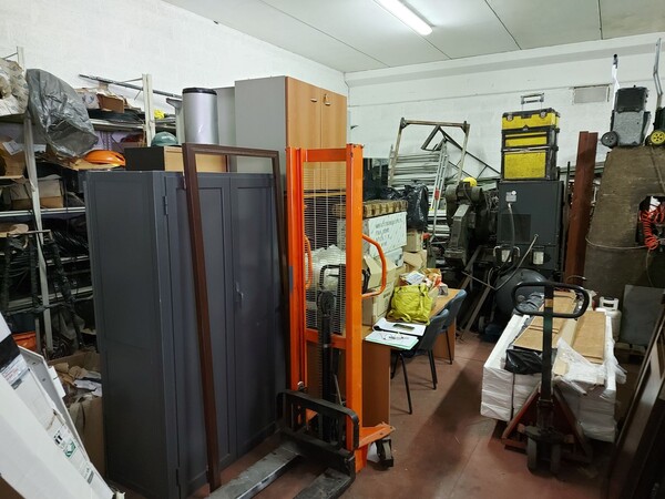 1#8373 Attrezzature per la produzione di infissi in alluminio e Fiat Ducato in vendita - foto 30
