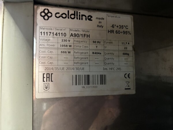 28#8382 Armadio fermalievitazione Coldline in vendita - foto 7