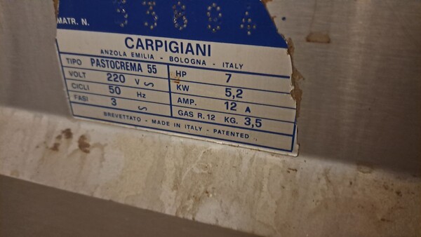 23#8391 Cuocicrema Carpigiani in vendita - foto 5