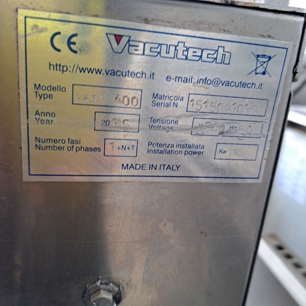 34#8391 Sottovuoto campana Vacutech in vendita - foto 4