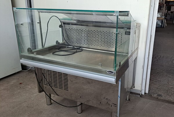 50#8391 Vetrina inox 100 cm in vendita - foto 1