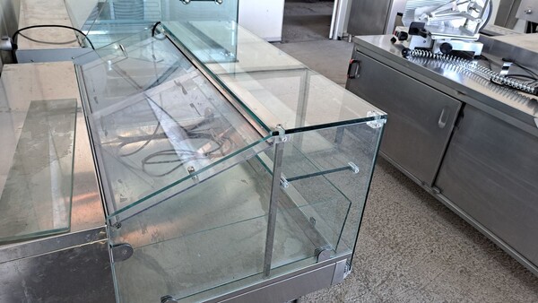 50#8391 Vetrina inox 100 cm in vendita - foto 5