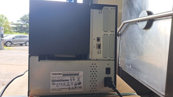 53#8391 Stampante per etichete Toshiba in vendita - foto 4