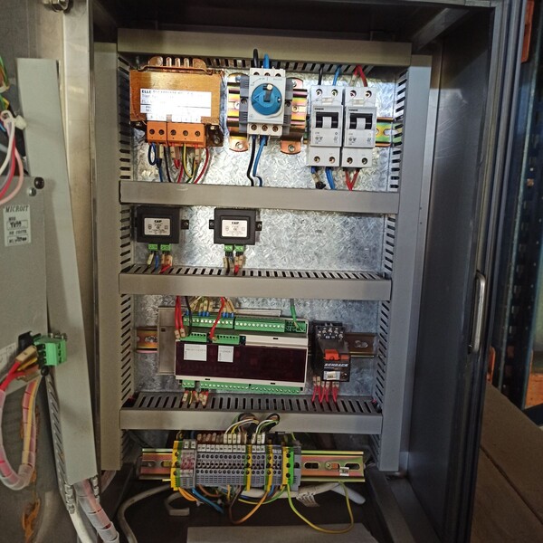 58#8391 Quadri elettrici in acciaio inox 4 pz in vendita - foto 7