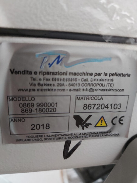 3#8395 Macchina da cucire Durkopp Adler 869-180020 in vendita - foto 4