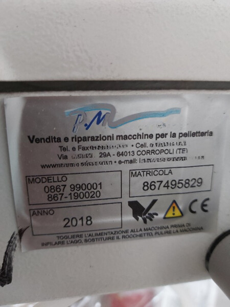 7#8395 Macchina da cucire Durkopp Adler 867-190020 in vendita - foto 4