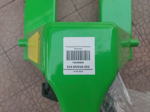 15#8398 Transpallet manuale in vendita - foto 3
