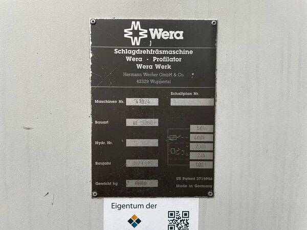 3#8399 Dentatrice Wera Re 3000 in vendita - foto 8