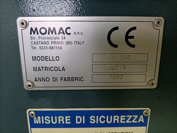9#8399 Tornio Momac 260 in vendita - foto 4