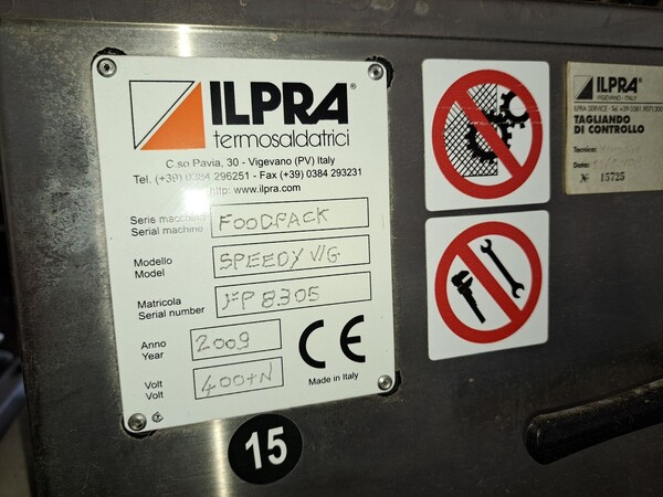 104#8414 Termosaldatrice ILPRA SPEEDY in vendita - foto 7