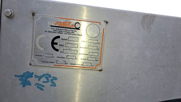 80#8414 Zangola bugeco in acciaio inox in vendita - foto 5