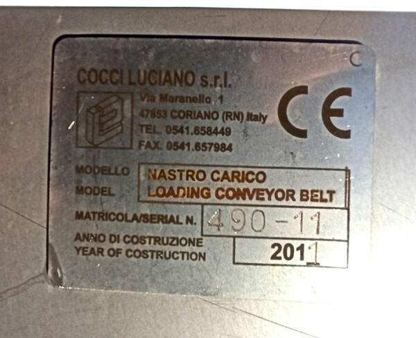 87#8414 Nastro con tramoggia cocci in vendita - foto 4