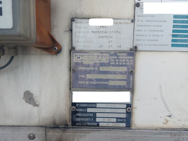 13#8417 Semirimorchio Chereau in vendita - foto 8