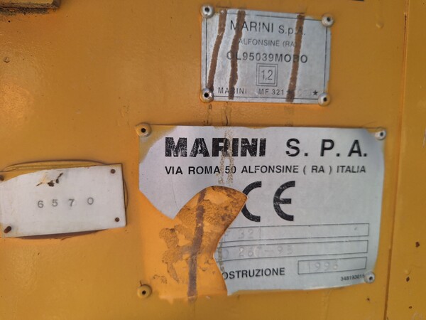 13#8423 Finitrice Marini MF321 in vendita - foto 5