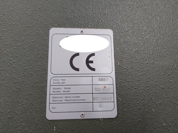 8#8426 Pialle per legno sega a nastro frese con accessori in vendita - foto 4