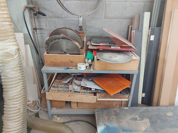 8#8426 Pialle per legno sega a nastro frese con accessori in vendita - foto 28