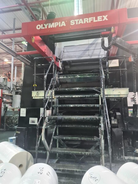 1#8444 OLYMPIA STARFLEX Macchina da stampa flexo 8 in vendita - foto 2