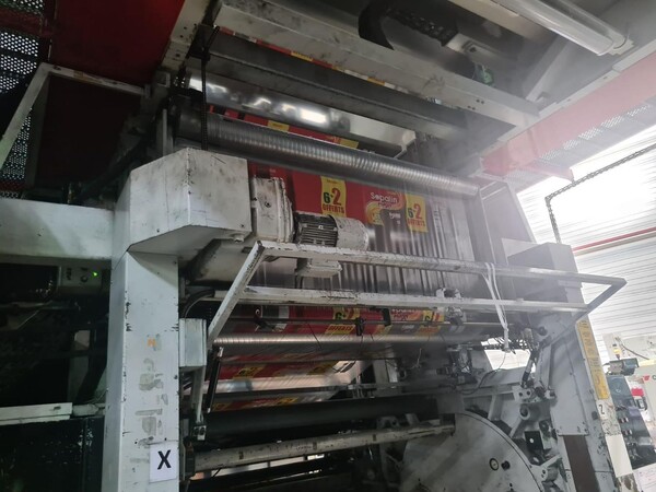 1#8444 OLYMPIA STARFLEX Macchina da stampa flexo 8 in vendita - foto 9