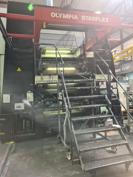 1#8444 OLYMPIA STARFLEX Macchina da stampa flexo 8 in vendita - foto 30
