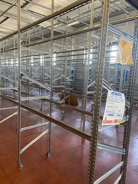 4#8448 Scaffalatura leggera metalsistem sistema 123 in vendita - foto 3