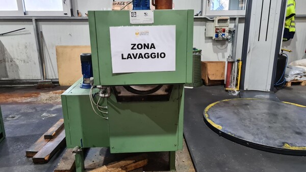 7#8448 Lavatrice a coclea in acciaio inox in vendita - foto 6
