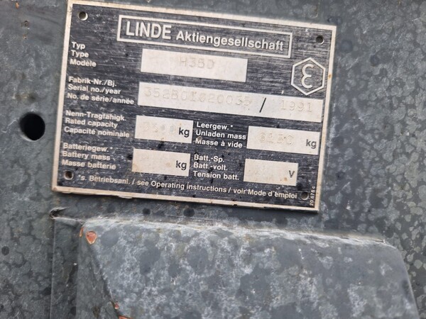 4#8477 Muletto Linde H35D in vendita - foto 2