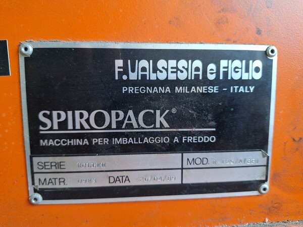 29#8478 Rulliera e avvolgipallet Spiropack Roller in vendita - foto 3