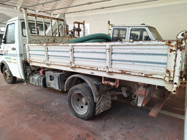 3#8504 Autocarro Fiat Iveco TurboDaily con cassone ribaltabile e gru in vendita - foto 3