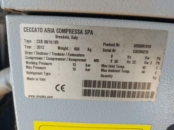 15#8506 Compressore Ceccato in vendita - foto 4