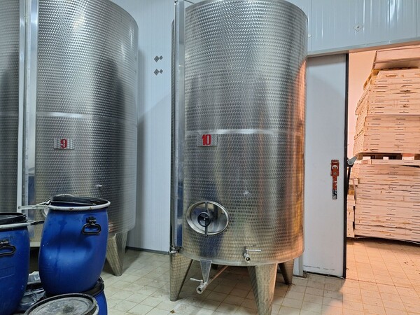 7#8532 Serbatoio acciaio inox l 5000 in vendita - foto 2