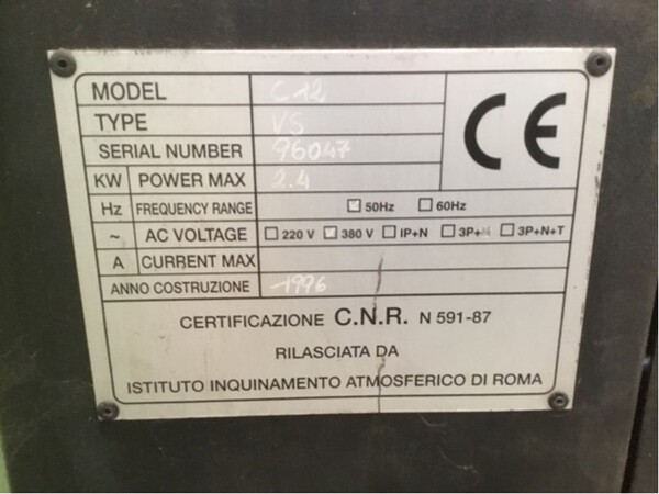 72#8549 Evacuatore Fumi Saldatrice SIAD in vendita - foto 10