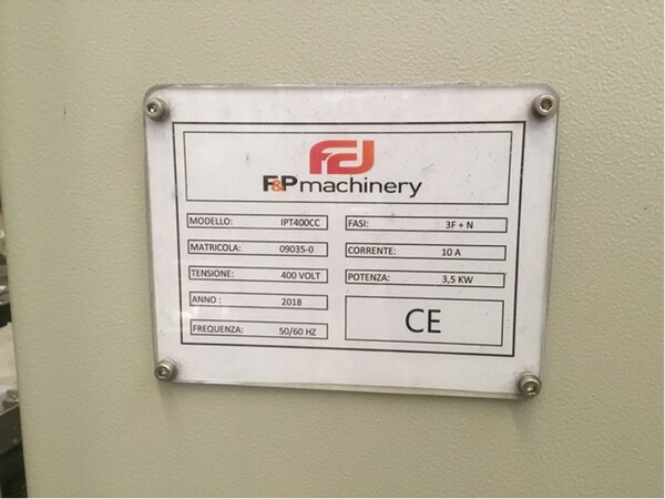 81#8549 Incartonatrice per bottiglie FP Machinery in vendita - foto 22