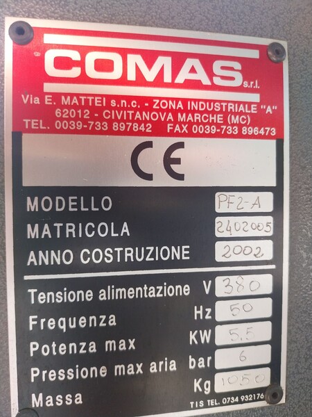 1#8565 Pantografo fresa a controllo numerico COMAS in vendita - foto 3