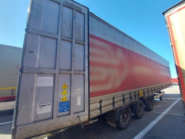 3#8570 KRONE RIMORCHIO CENTINATO MEGA in vendita - foto 3