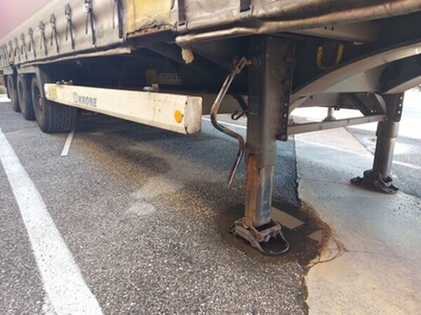 3#8570 KRONE RIMORCHIO CENTINATO MEGA in vendita - foto 4