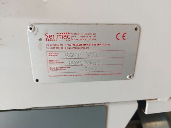 2#8583 Rapid pack Sermac in vendita - foto 6