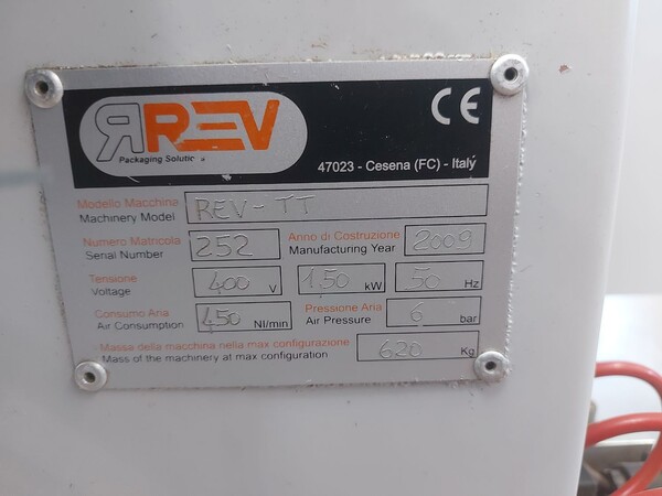 2#8584 Retinatrice REV in vendita - foto 3