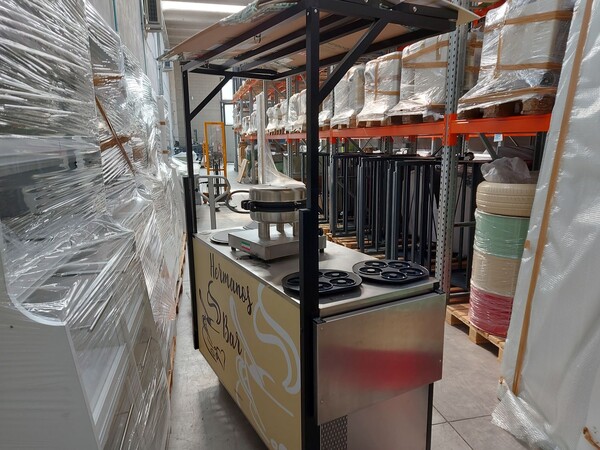 16#8604 Carretto steet food per crepes in vendita - foto 9