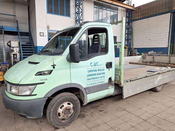 1#8608 Cesoia Vimercati carrello elevatore Kalmar e Iveco 35c13 in vendita - foto 107