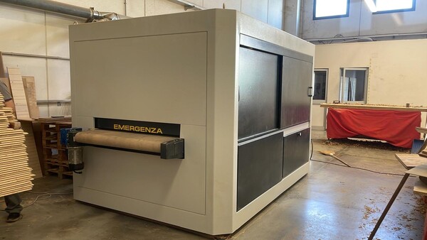 1#8609 Spazzolatrice rusticatrice modello Modul System 122.4 in vendita - foto 9