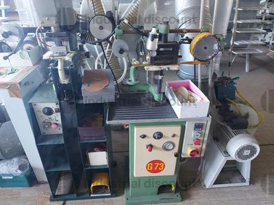 101#8613 Macchinari per calzaturifici, materie prime e prodotti finiti in vendita - foto 9