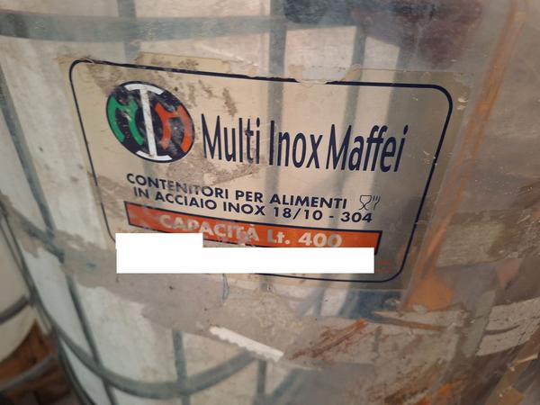 13#8633 Contenitori in acciaio per alimenti Maffei in vendita - foto 3