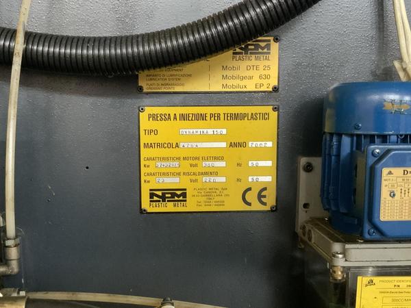 1#8636 Pressa a Iniezione per termoplastici NPM Dynamic 150 con accessori in vendita - foto 14