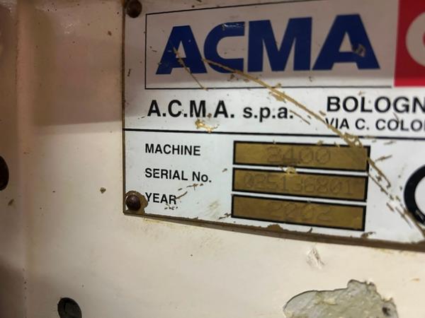 35#8655 confezionatrice ACMA GD 2400 in vendita - foto 11
