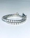 Immagine 1 - Bracciale Tennis Oro Bianco - Lotto 29 (Asta 8694)