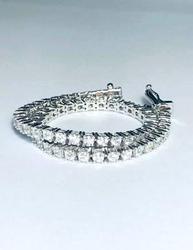 Bracciale Tennis Oro Bianco - Lotto 29 (Asta 8694)