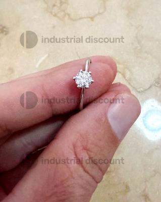 31#8694 ANELLO SOLITARIO TIFFANY in vendita - foto 2