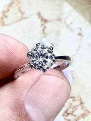 6 point solitaire ring - Lot 34 (Auction 8694)