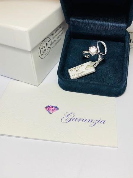 7#8694 ANELLO SOLITARIO in vendita - foto 4