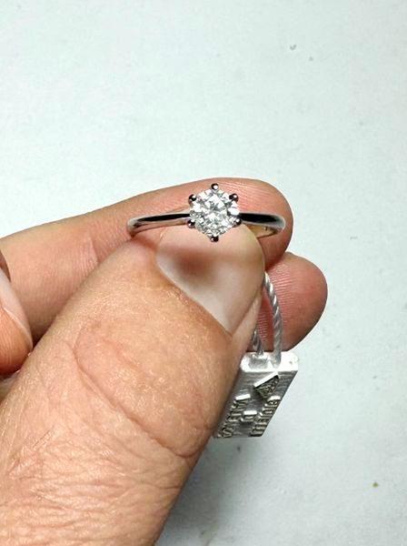 8#8694 ANELLO SOLITARIO TIFFANY in vendita - foto 4